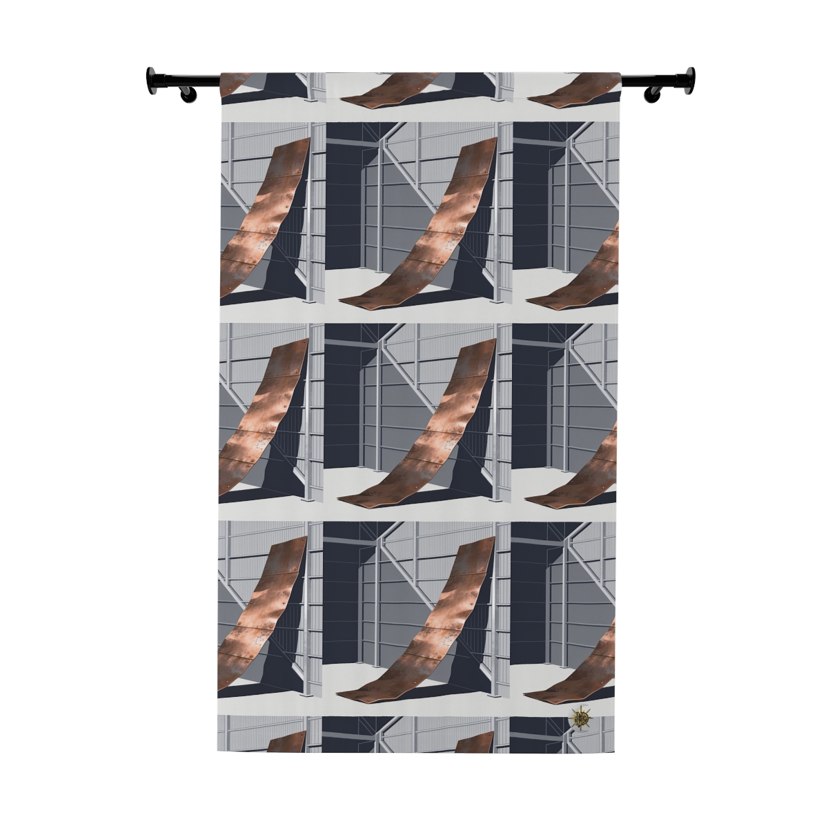 Original Art 986 Blackout Window Curtain Panel