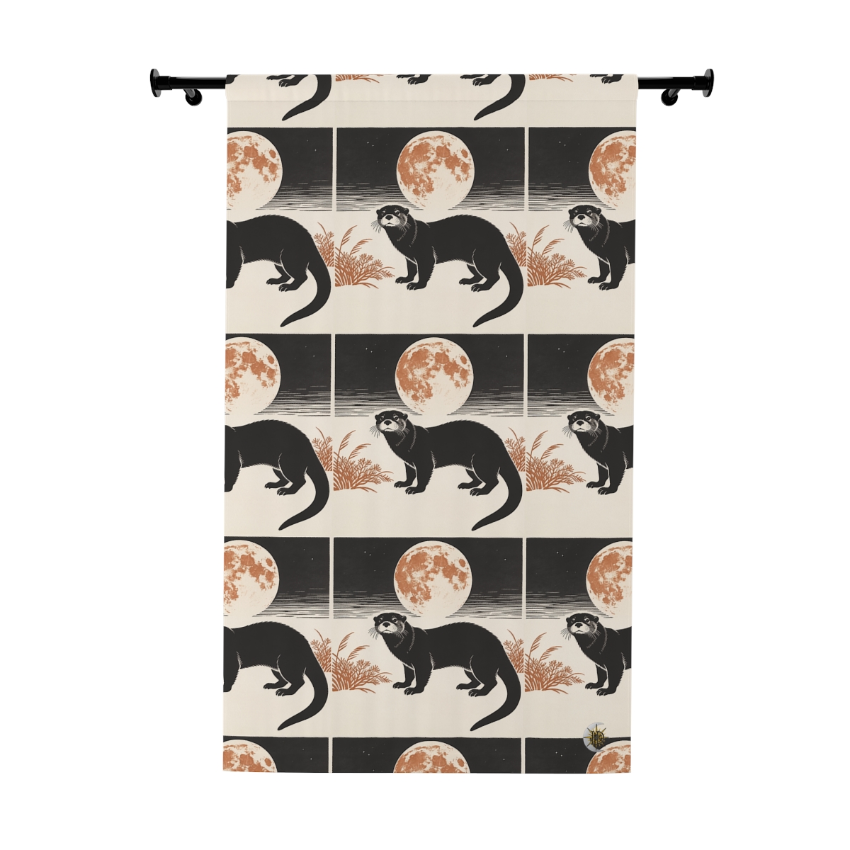 Original Art 987 Blackout Window Curtain Panel