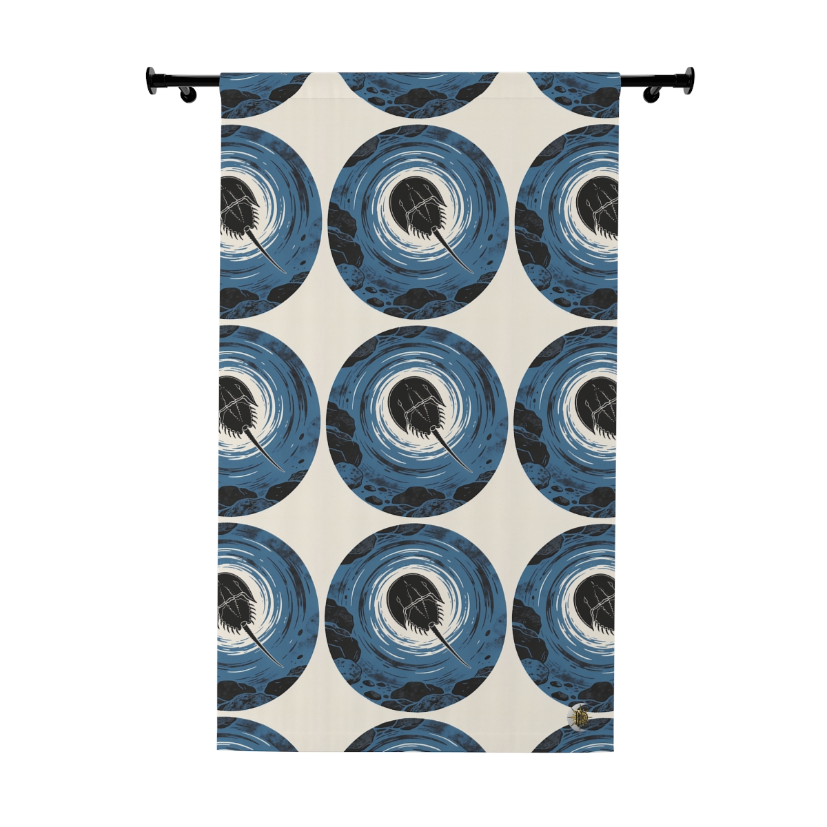 Original Art 989 Blackout Window Curtain Panel
