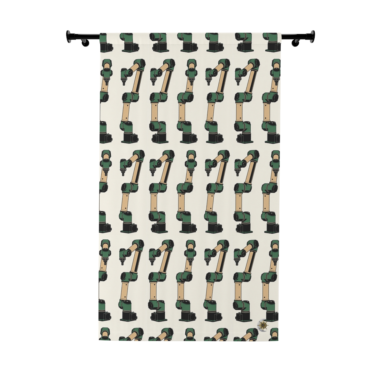 Original Art 991 Blackout Window Curtain Panel