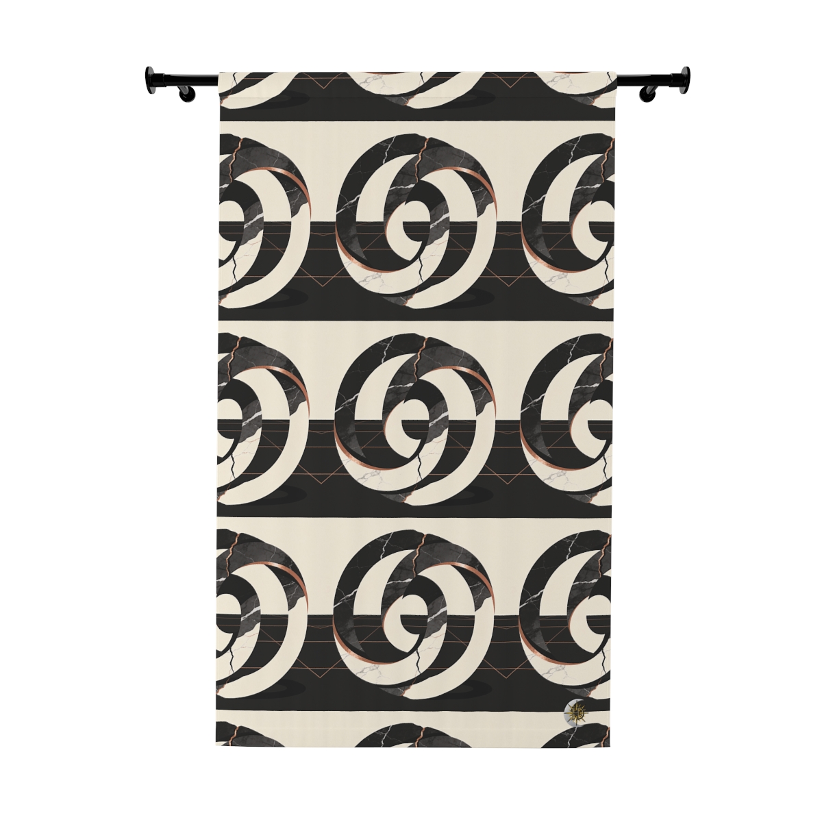 Original Art 1018 Blackout Window Curtain Panel