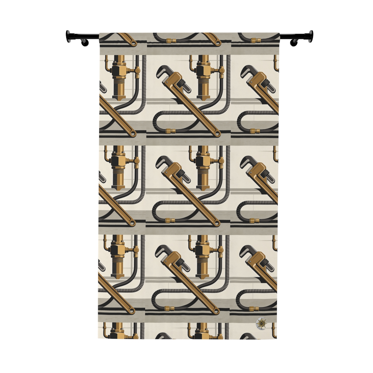 Original Art 1029 Blackout Window Curtain Panel
