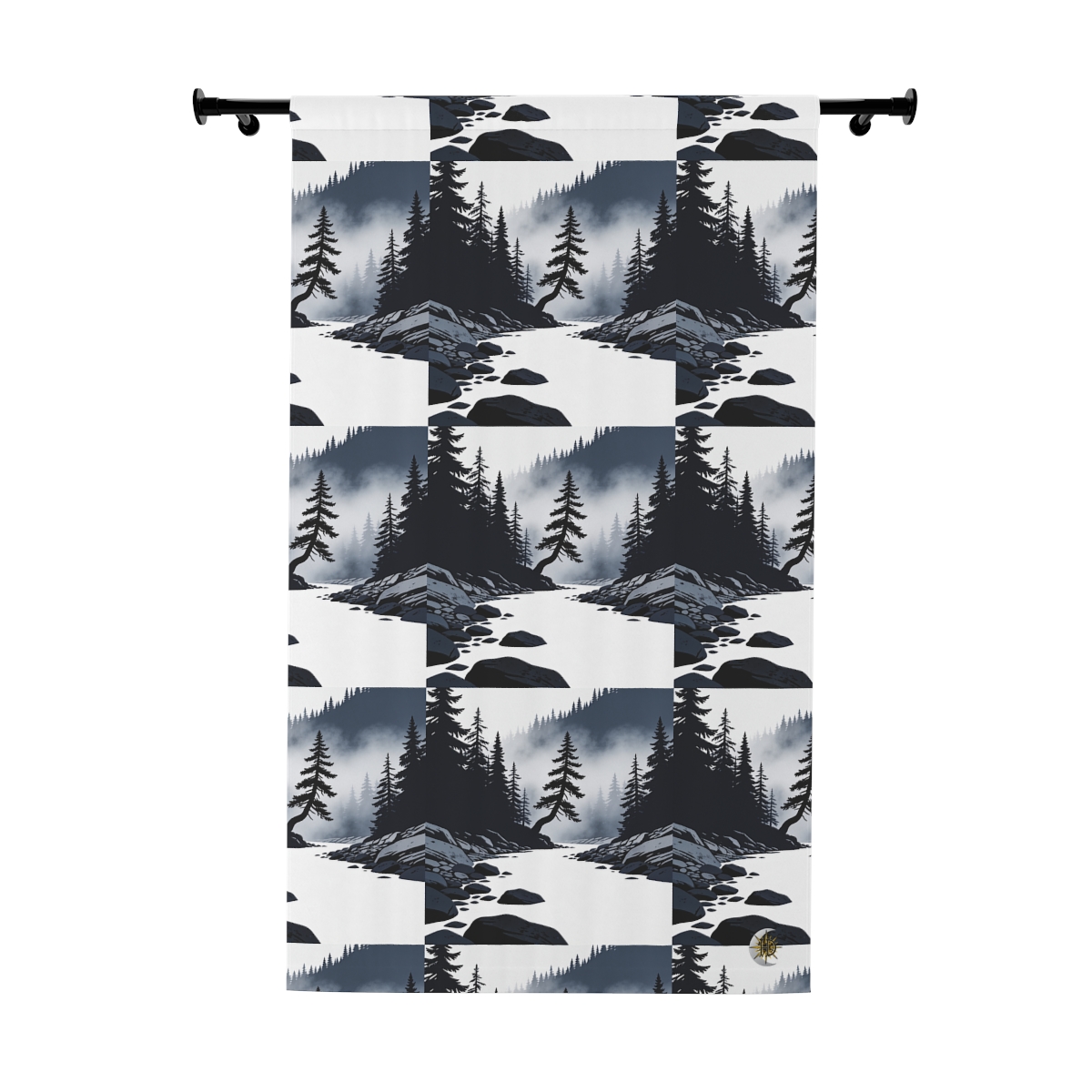 Original Art 1031 Blackout Window Curtain Panel