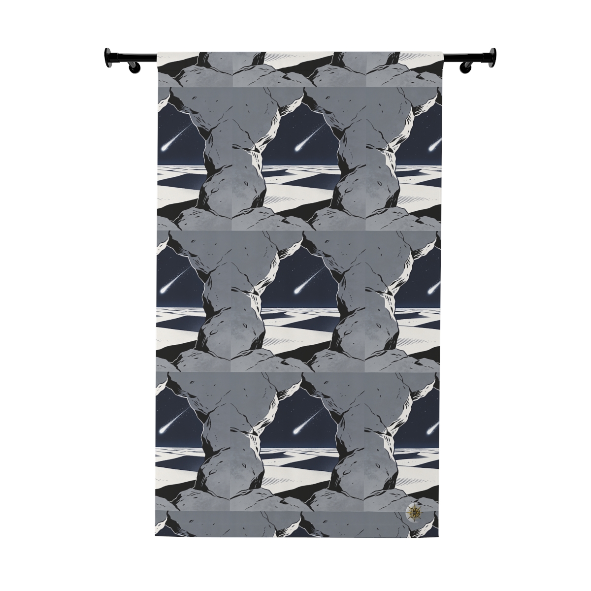 Original Art 1052 Blackout Window Curtain Panel