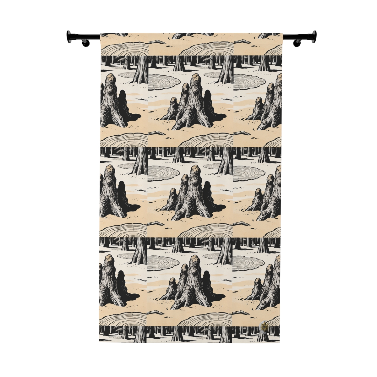 Original Art 1053 Blackout Window Curtain Panel
