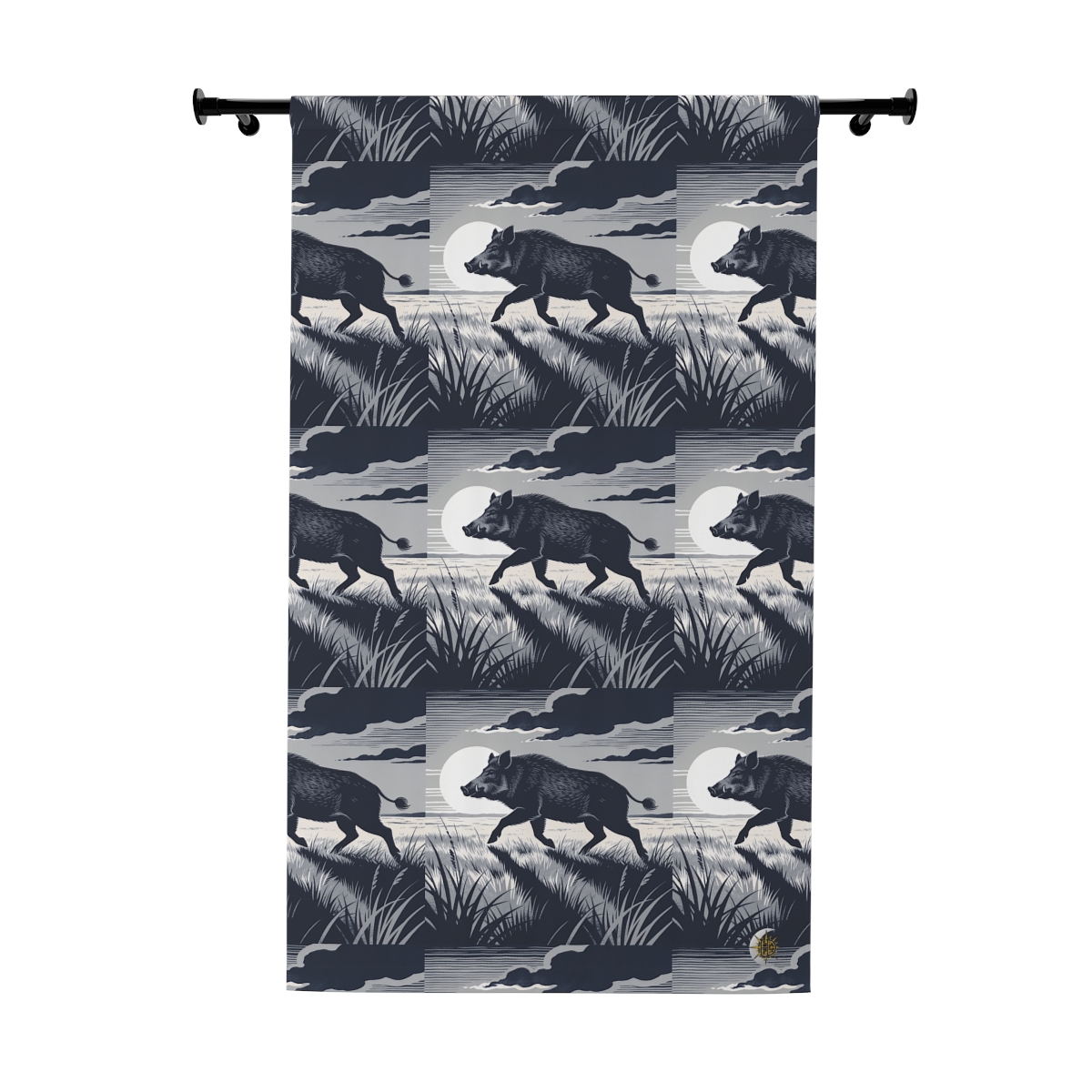 Original Art 1057 Blackout Window Curtain Panel