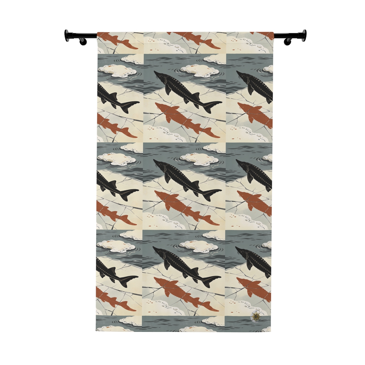 Original Art 1059 Blackout Window Curtain Panel