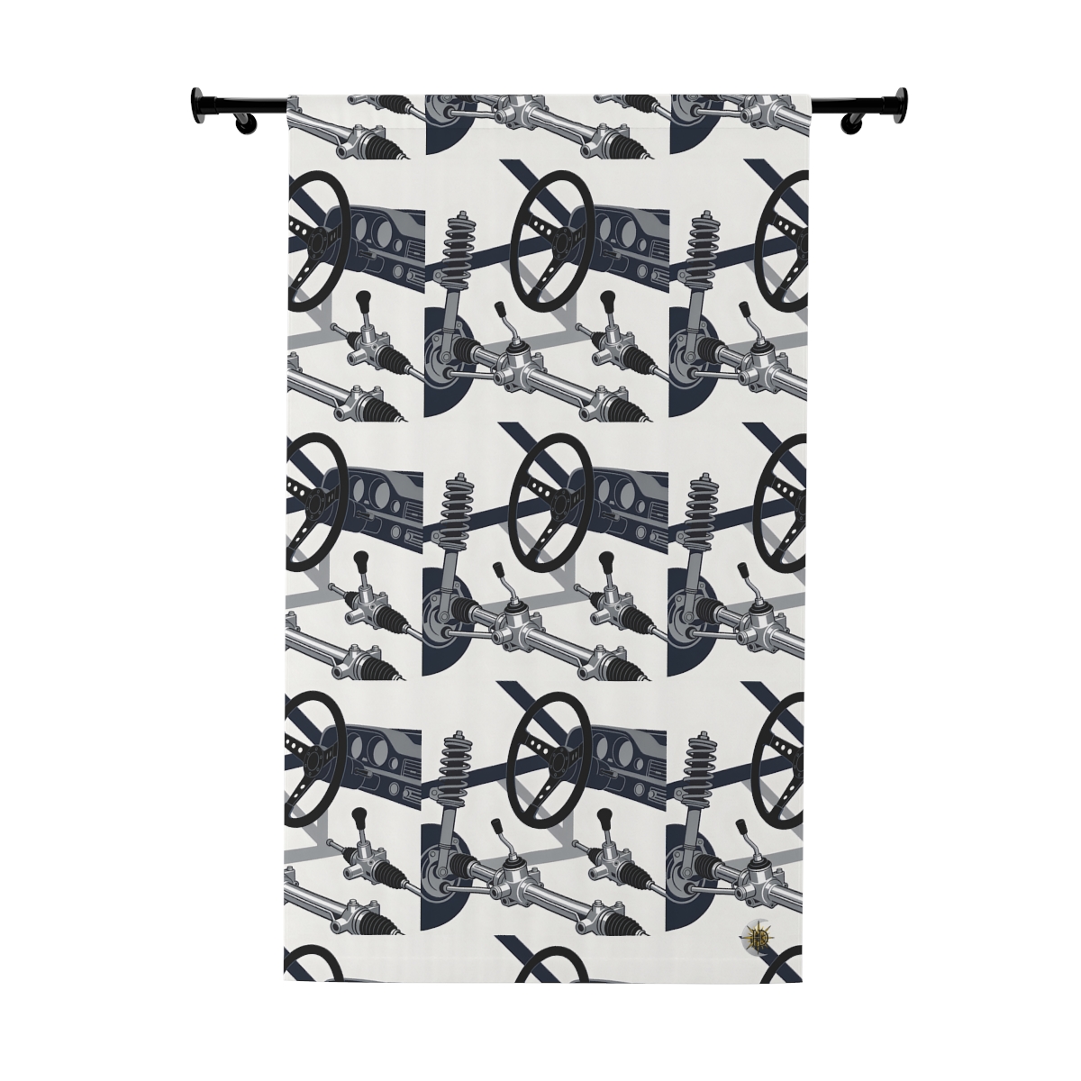 Original Art 1068 Blackout Window Curtain Panel