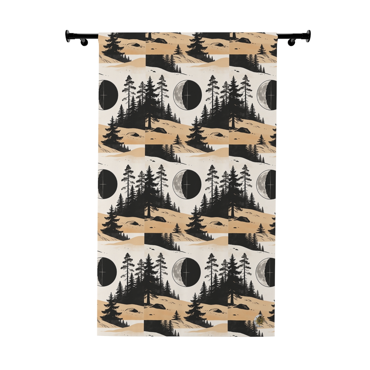 Original Art 1069 Blackout Window Curtain Panel