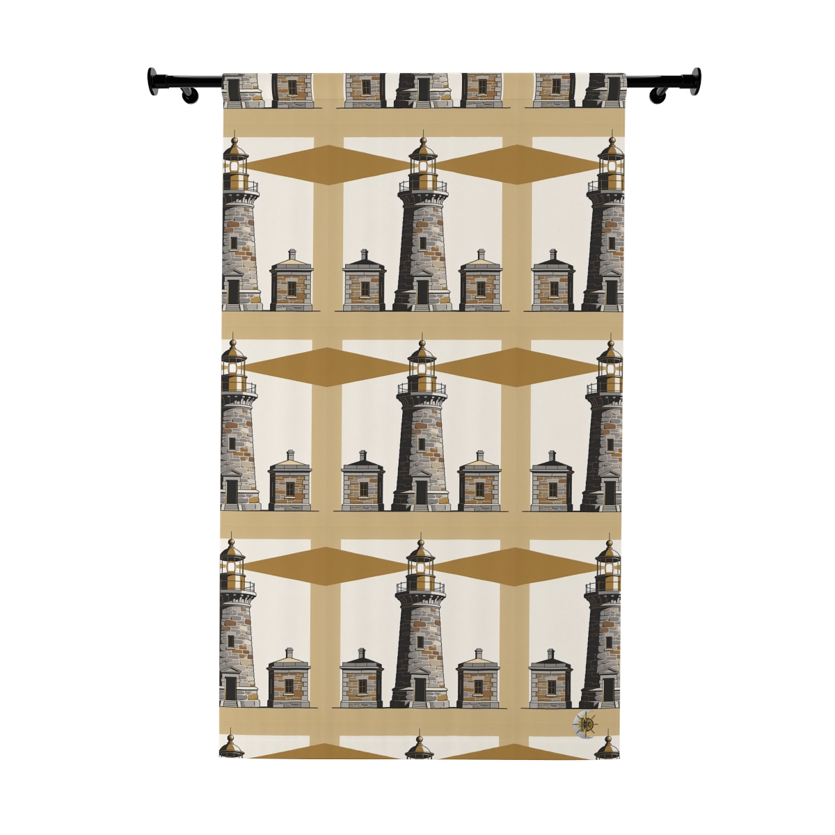 Original Art 1071 Blackout Window Curtain Panel