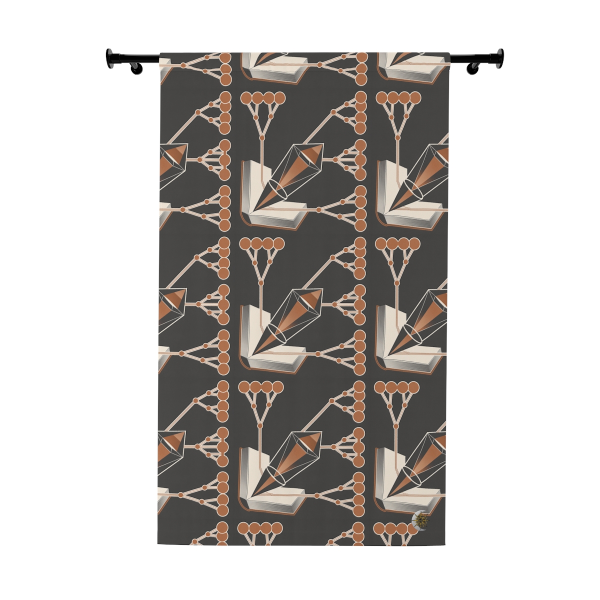 Original Art 1072 Blackout Window Curtain Panel