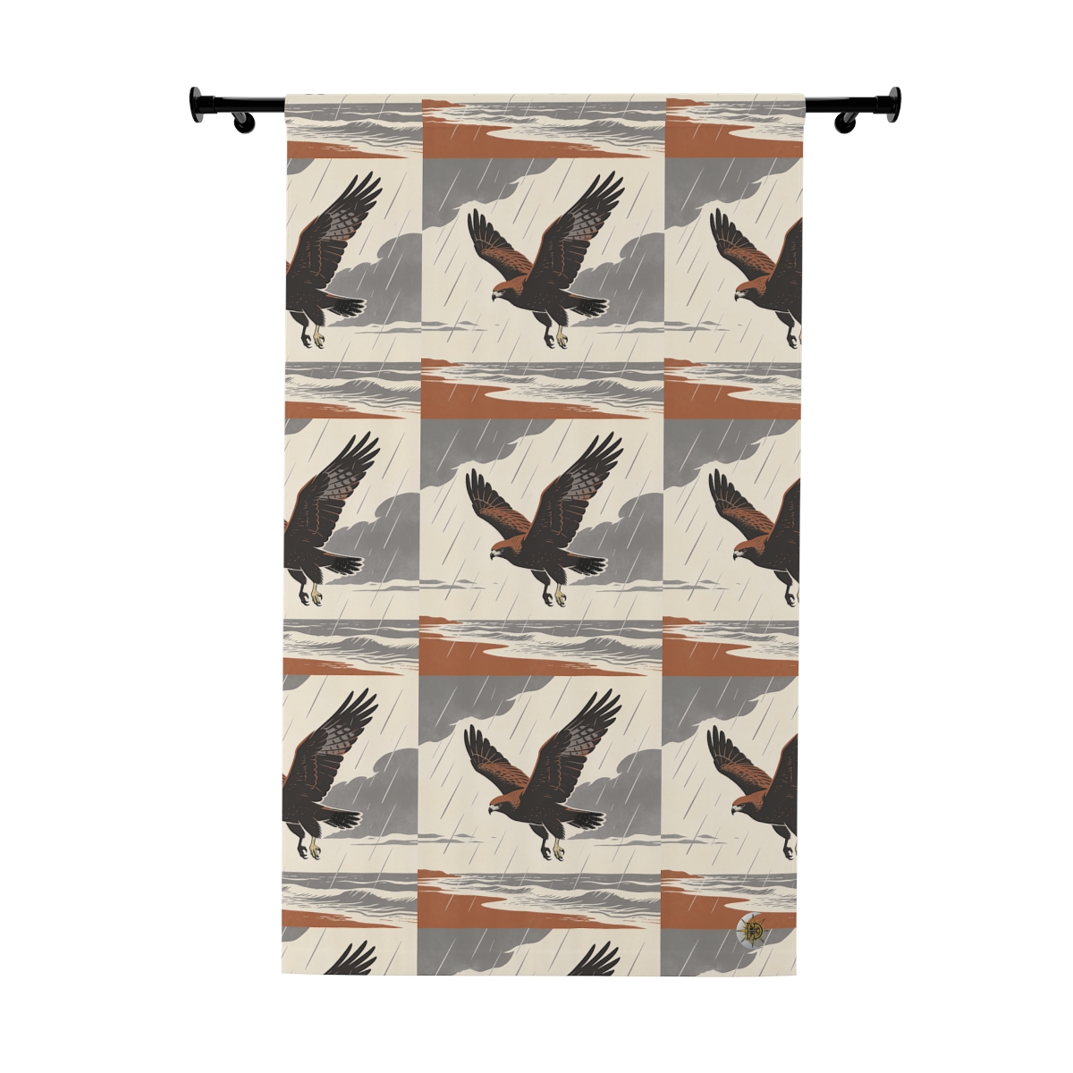 Original Art 1080 Blackout Window Curtain Panel