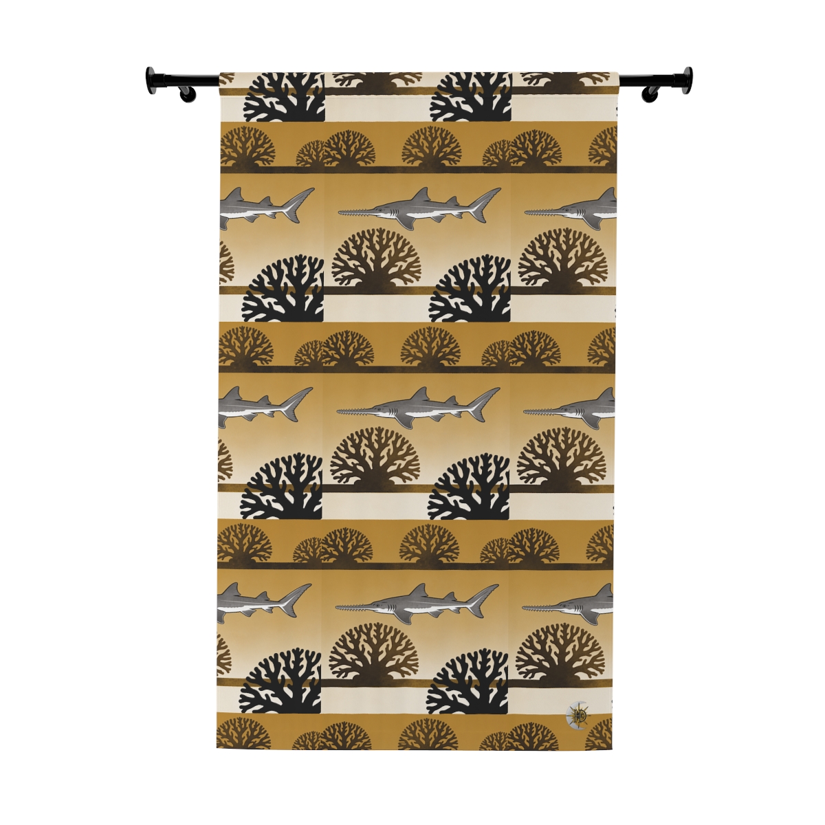 Original Art 1081 Blackout Window Curtain Panel