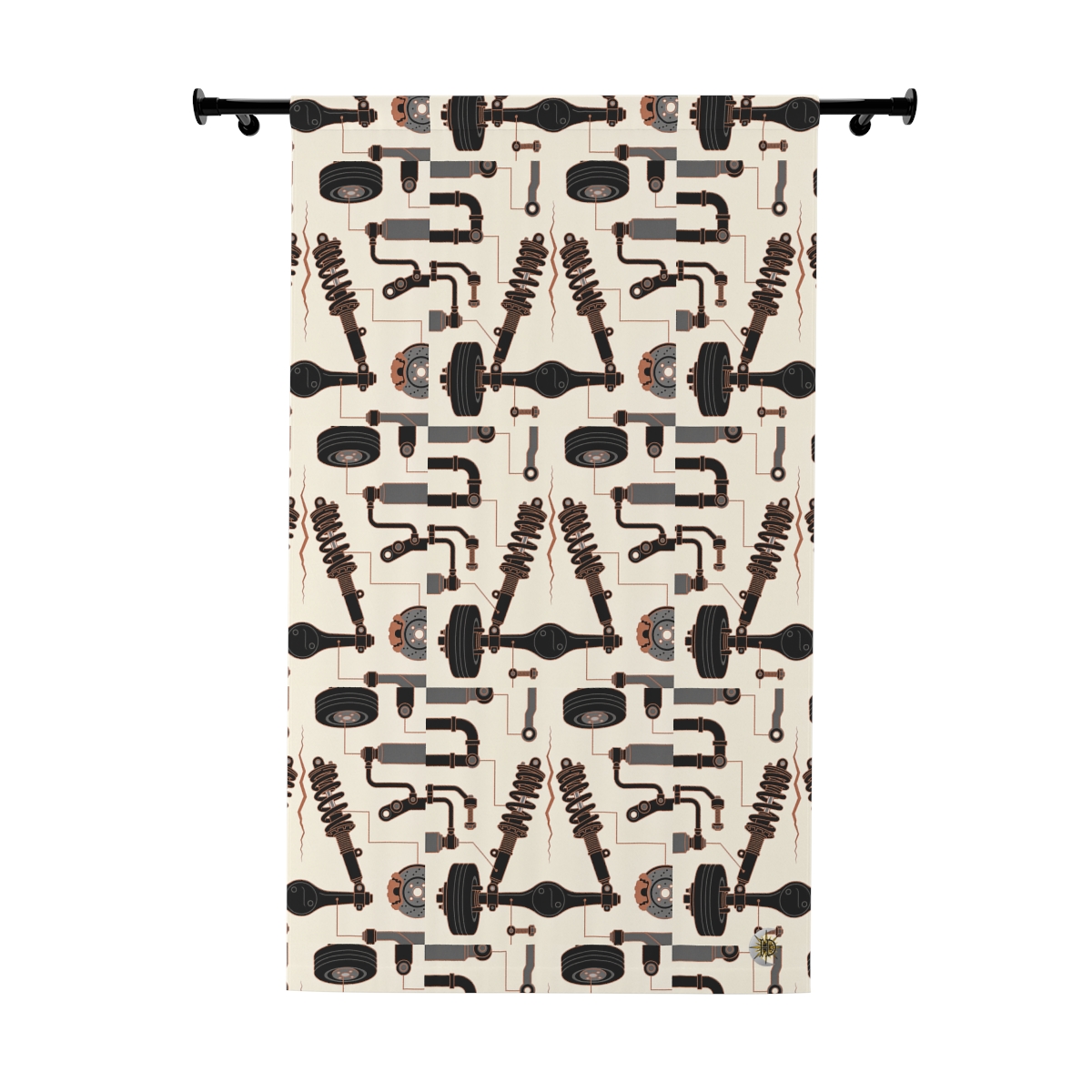 Original Art 1084 Blackout Window Curtain Panel