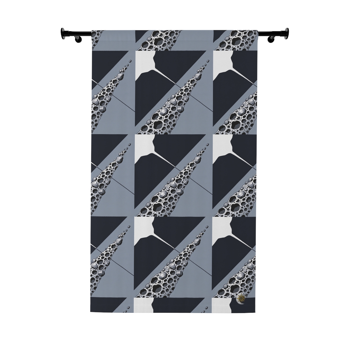 Original Art 1094 Blackout Window Curtain Panel