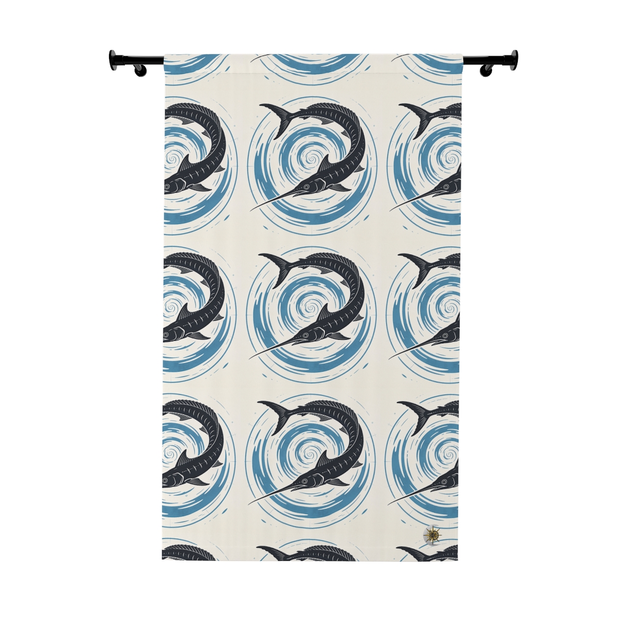 Original Art 1097 Blackout Window Curtain Panel