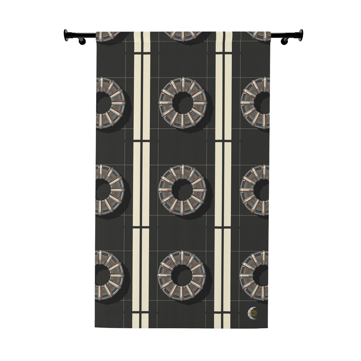 Original Art 1106 Blackout Window Curtain Panel