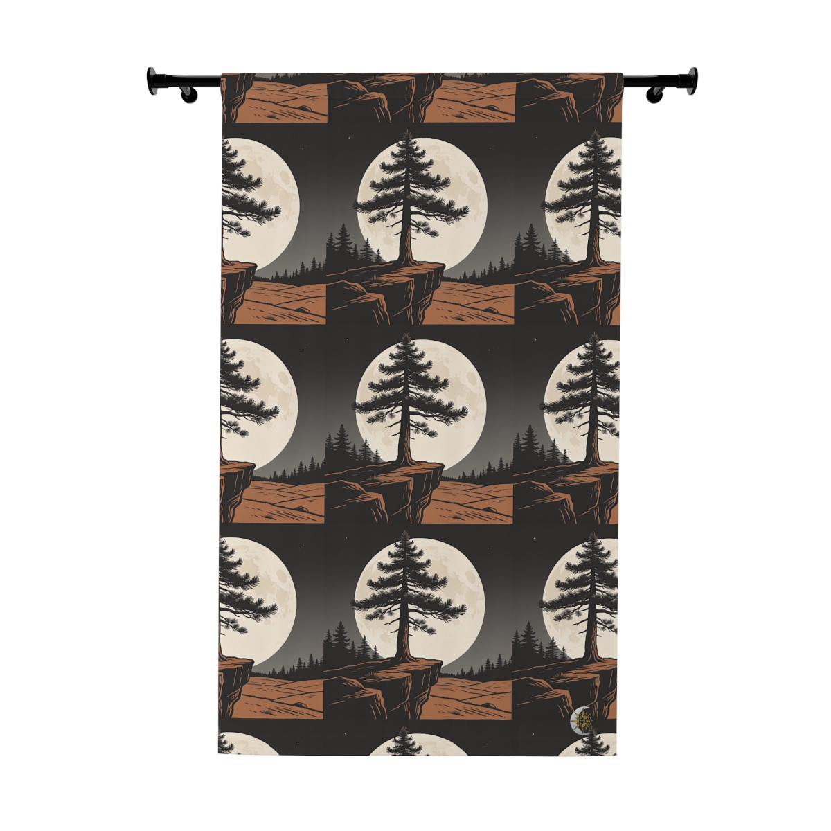 Original Art 1108 Blackout Window Curtain Panel
