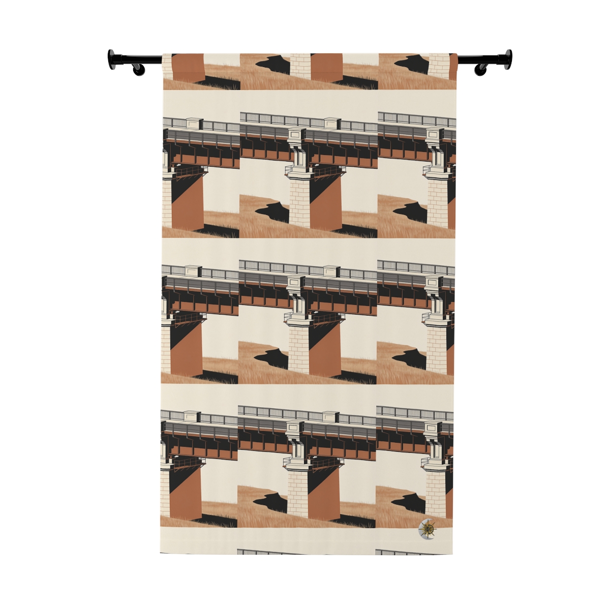 Original Art 1109 Blackout Window Curtain Panel
