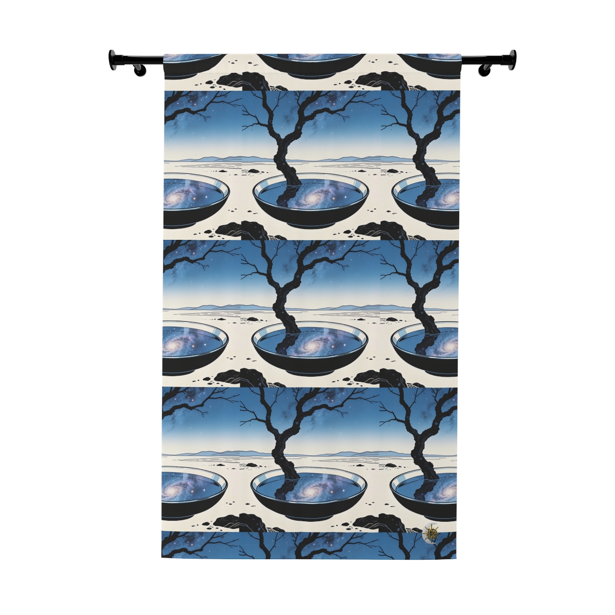 Original Art 782 Blackout Window Curtain Panel
