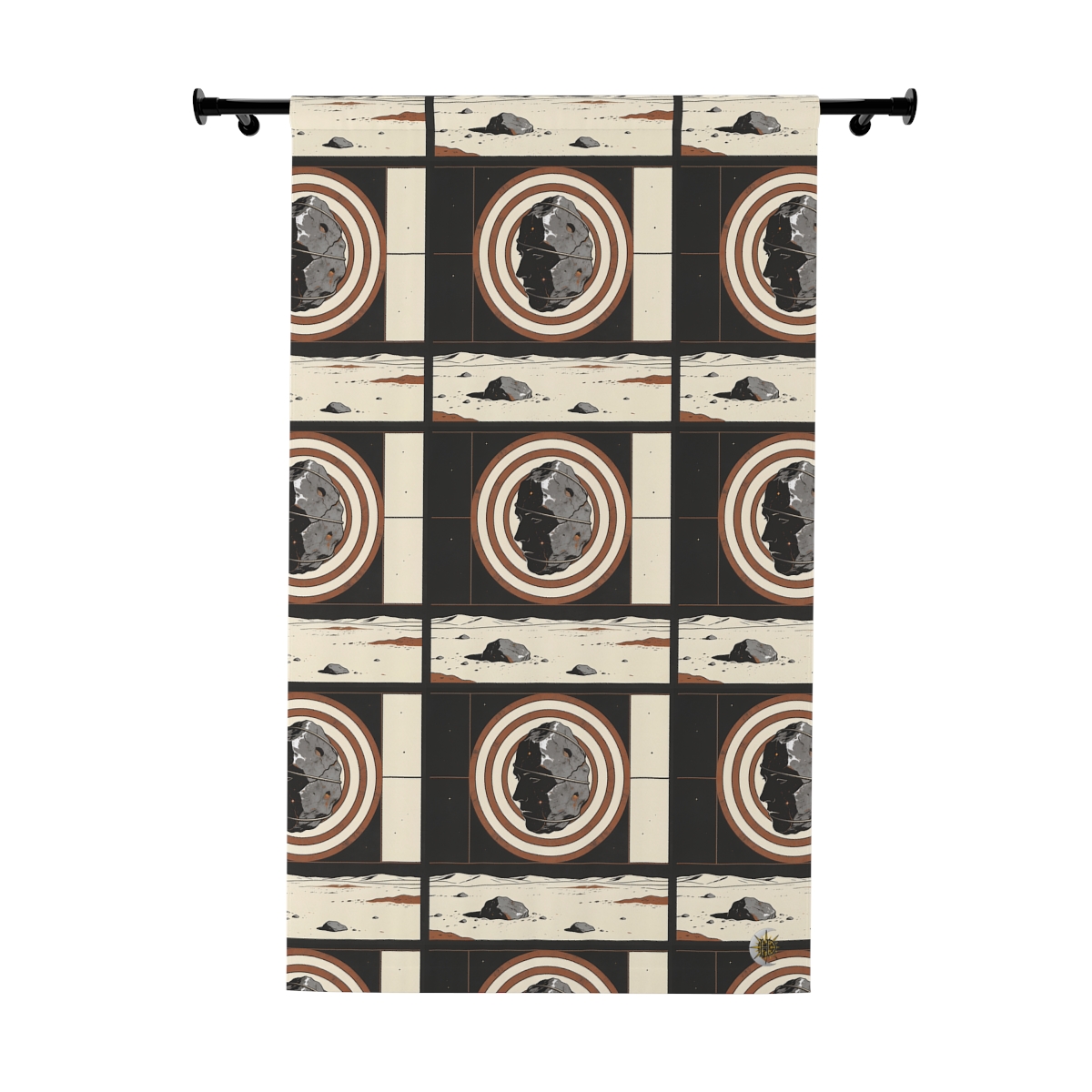 Original Art 790 Blackout Window Curtain Panel