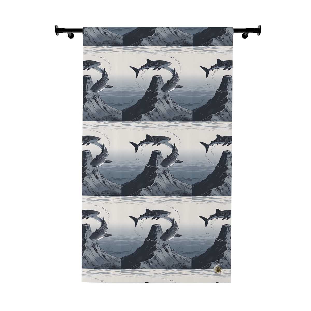 Original Art 792 Blackout Window Curtain Panel