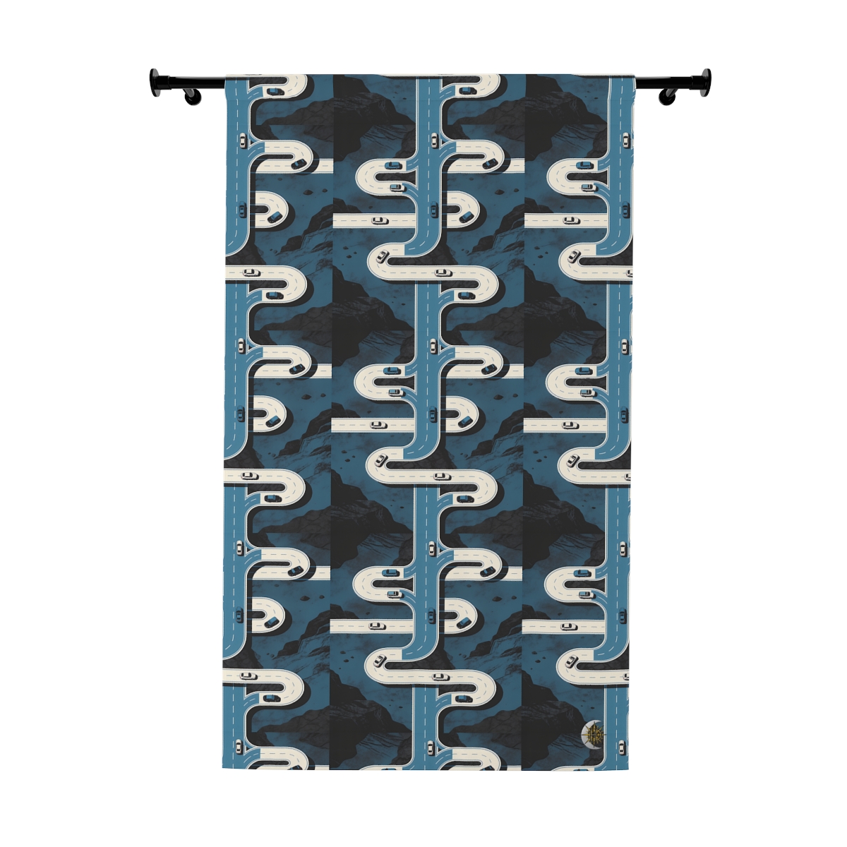 Original Art 800 Blackout Window Curtain Panel