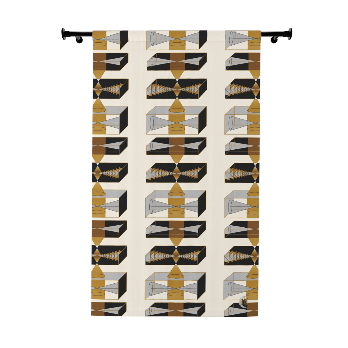 Original Art 817 Blackout Window Curtain Panel