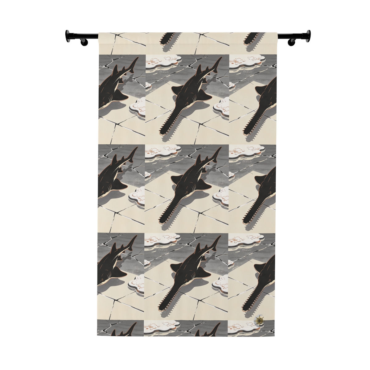 Original Art 826 Blackout Window Curtain Panel