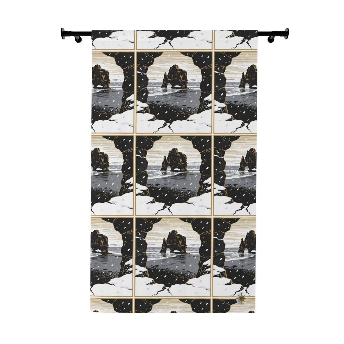 Original Art 827 Blackout Window Curtain Panel