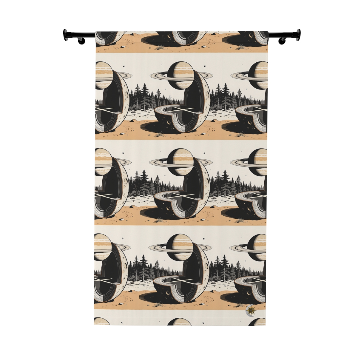 Original Art 830 Blackout Window Curtain Panel