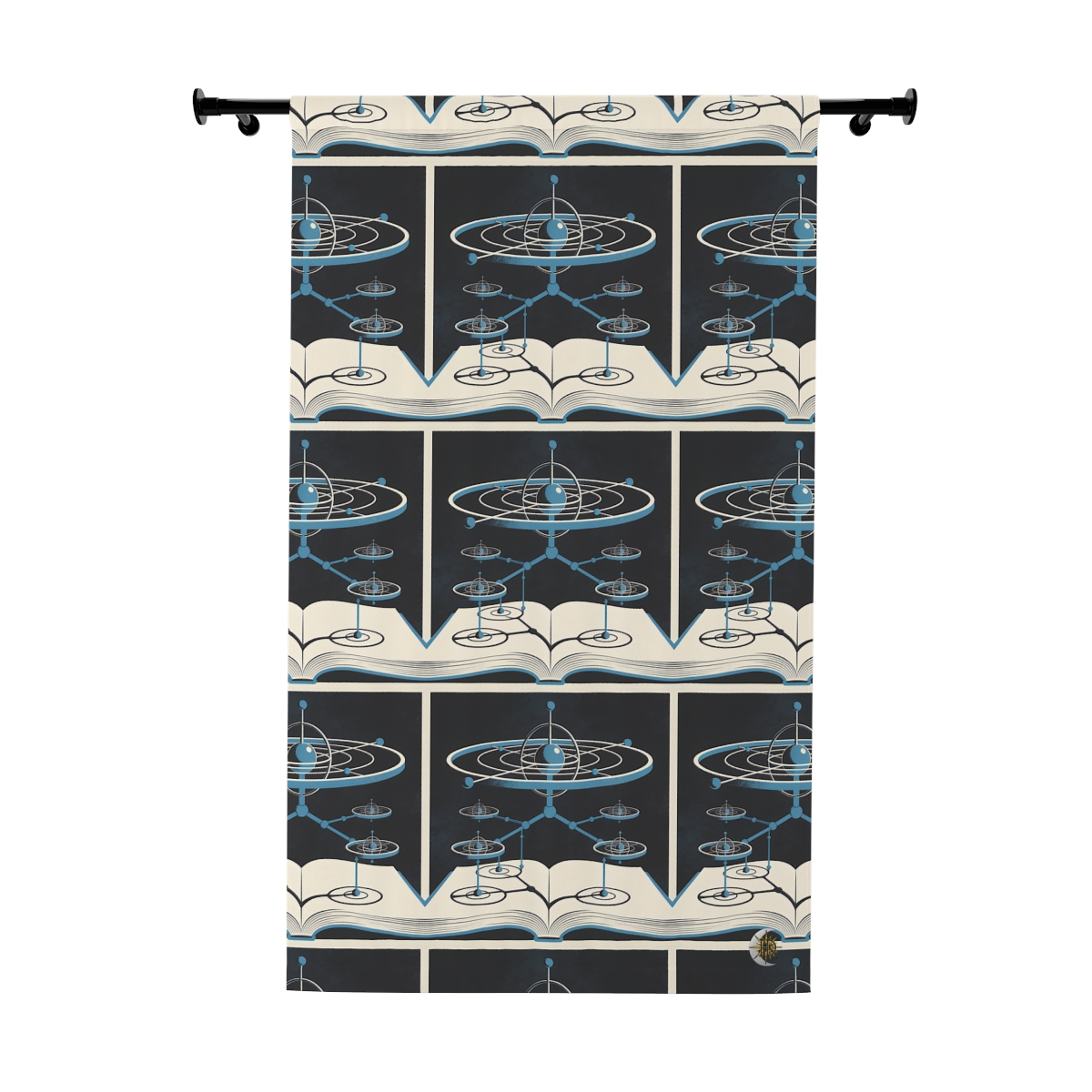 Original Art 837 Blackout Window Curtain Panel