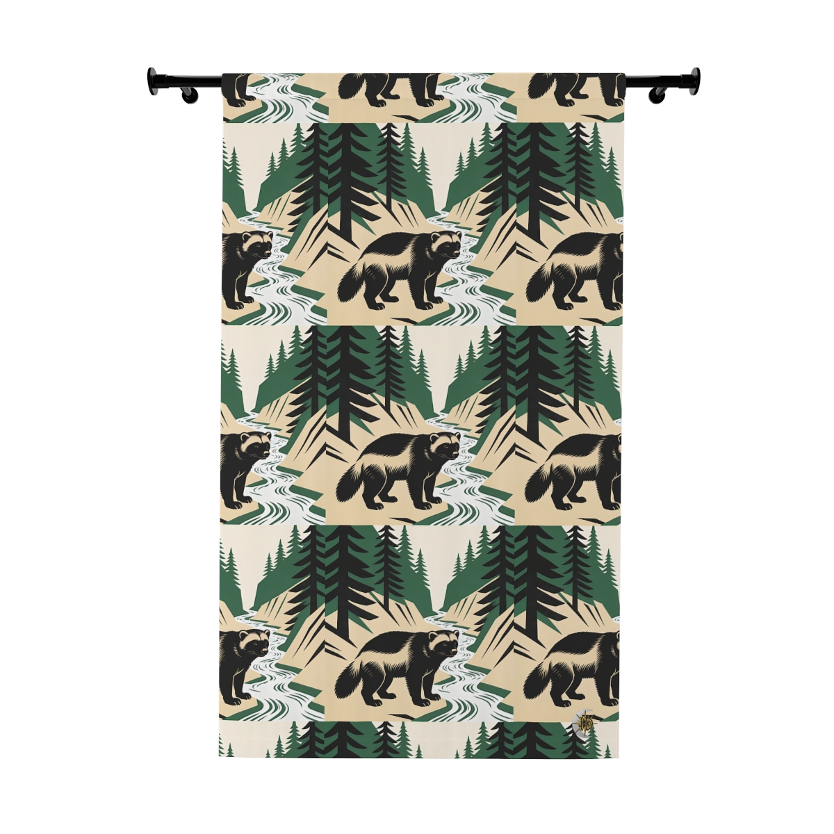Original Art 838 Blackout Window Curtain Panel