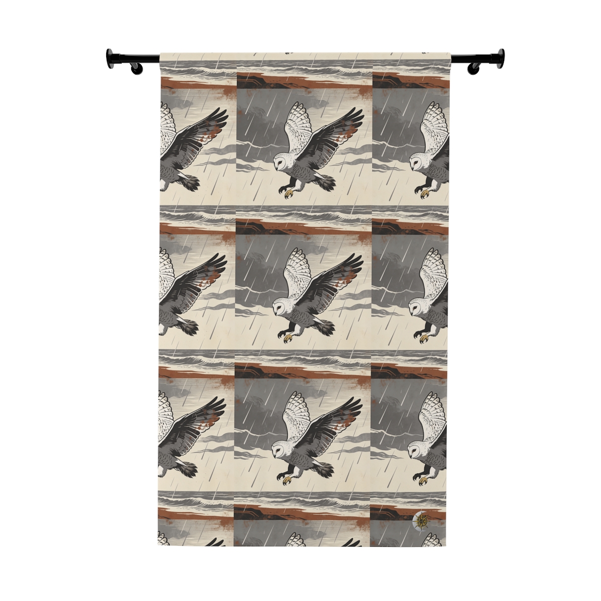 Original Art 839 Blackout Window Curtain Panel