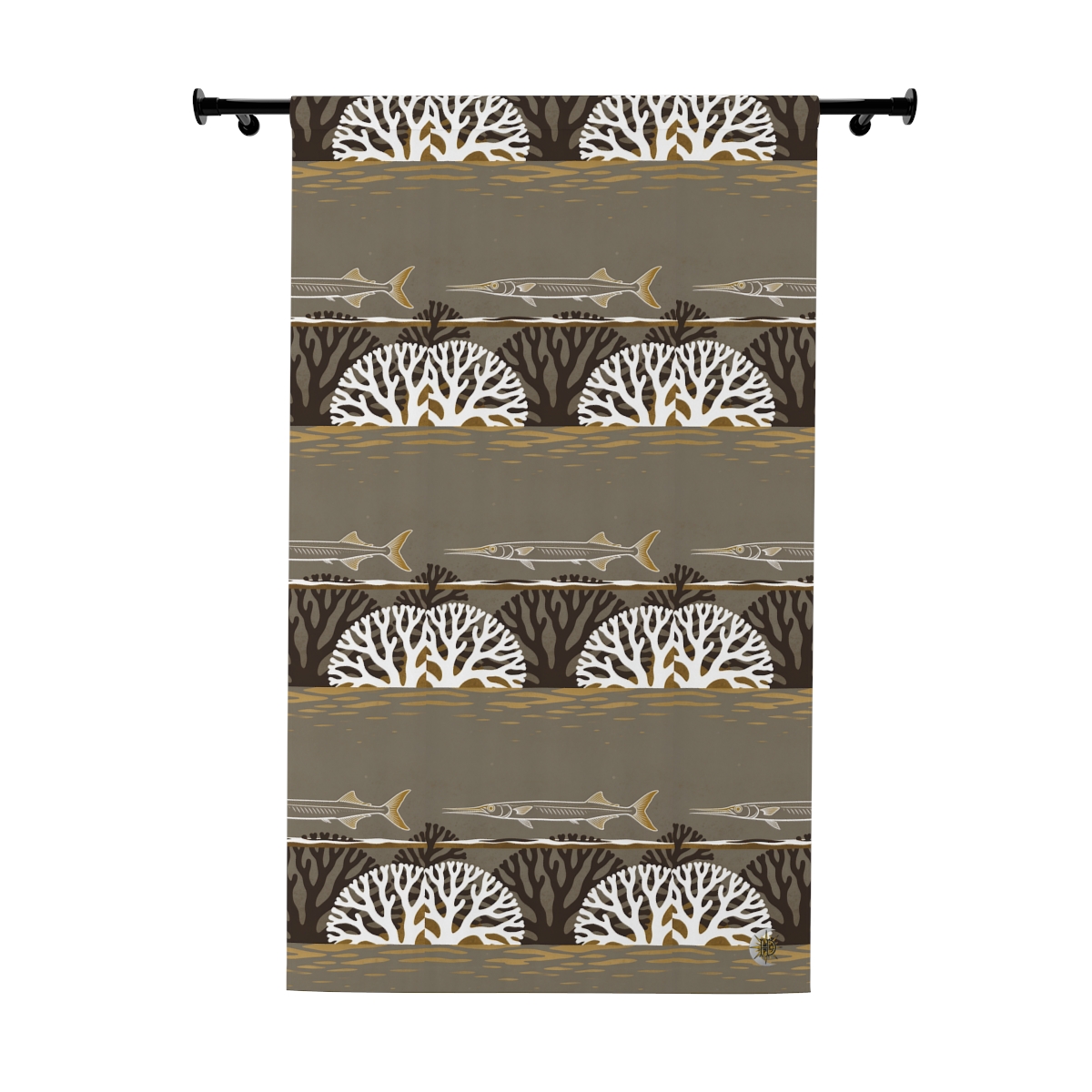 Original Art 840 Blackout Window Curtain Panel