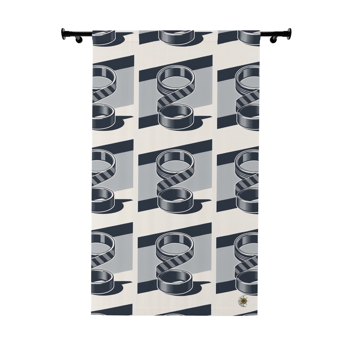 Original Art 842 Blackout Window Curtain Panel