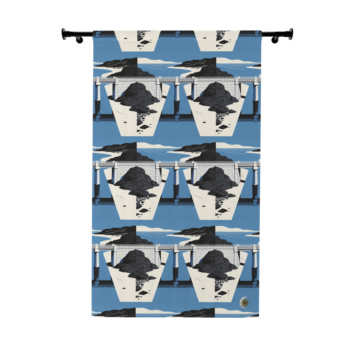 Original Art 851 Blackout Window Curtain Panel