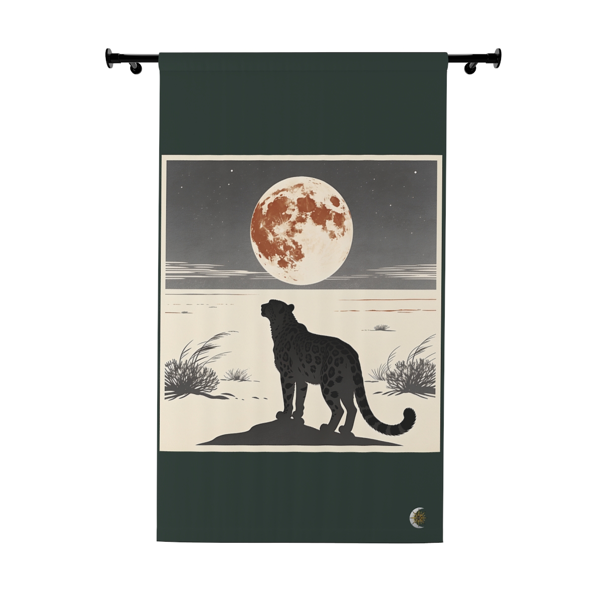 Original Art 854 Blackout Window Curtain Panel