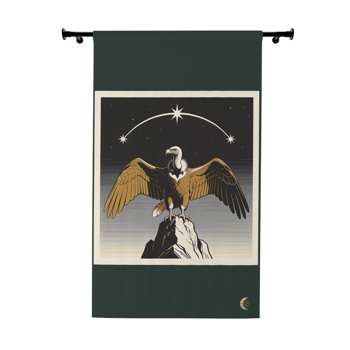 Original Art 855 Blackout Window Curtain Panel
