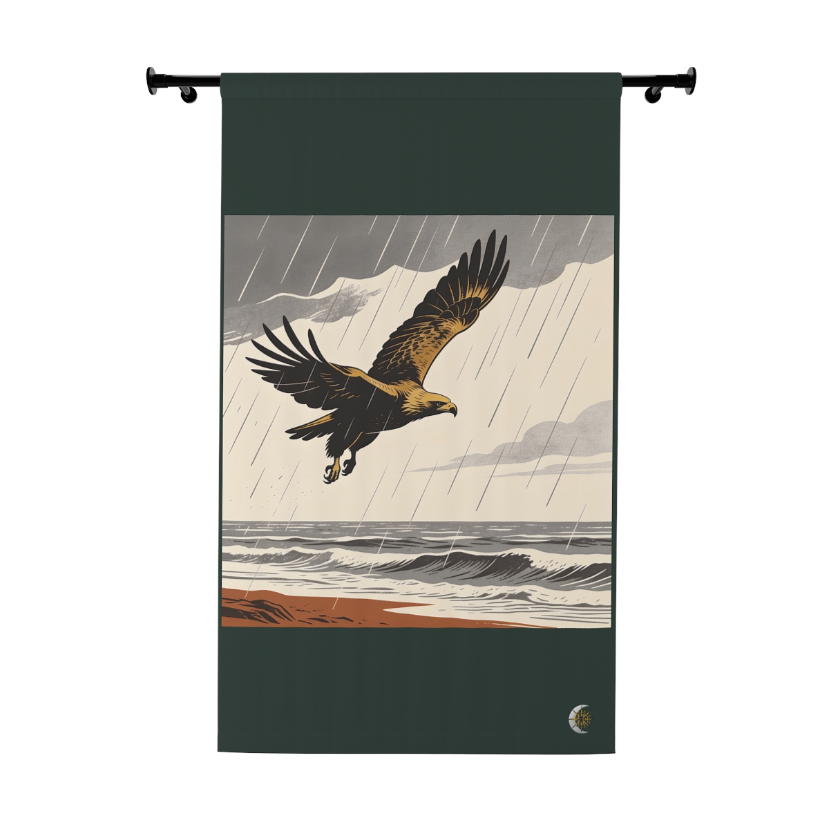 Original Art 876 Blackout Window Curtain Panel