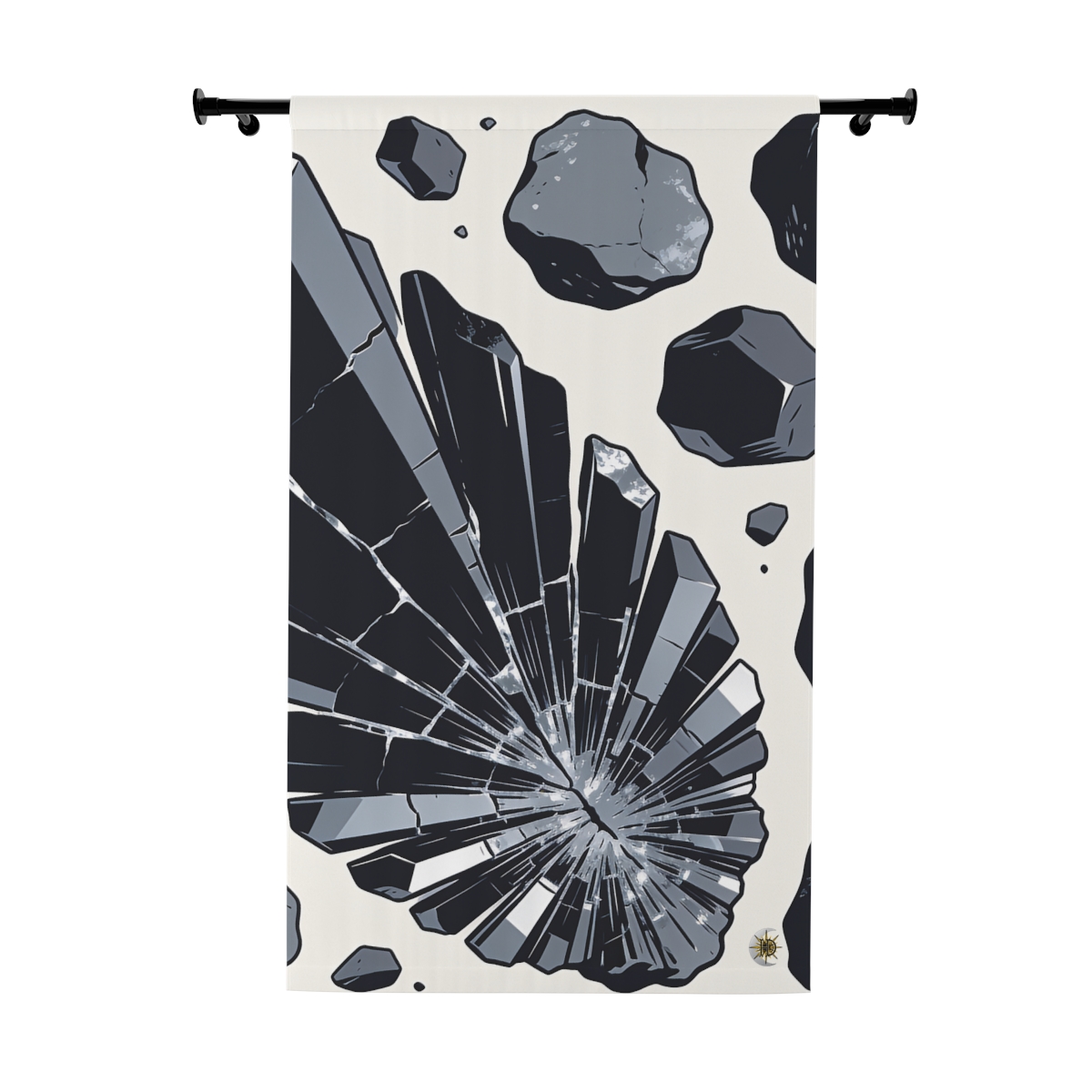 Original Art 889 Blackout Window Curtain Panel