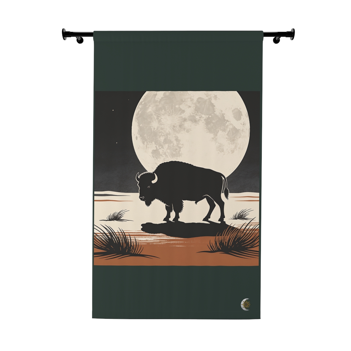 Original Art 890 Blackout Window Curtain Panel