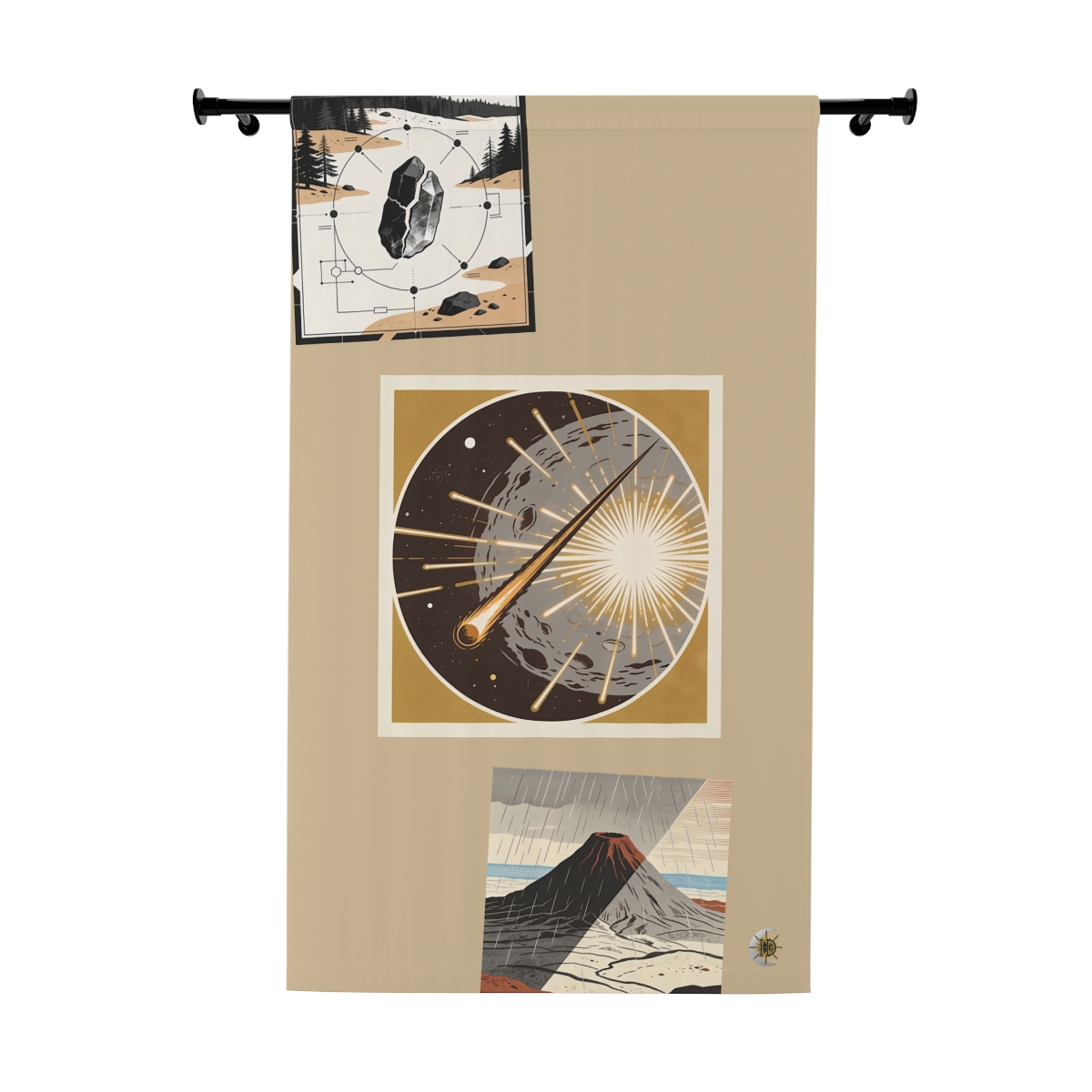 Original Art 900 Blackout Window Curtain Panel