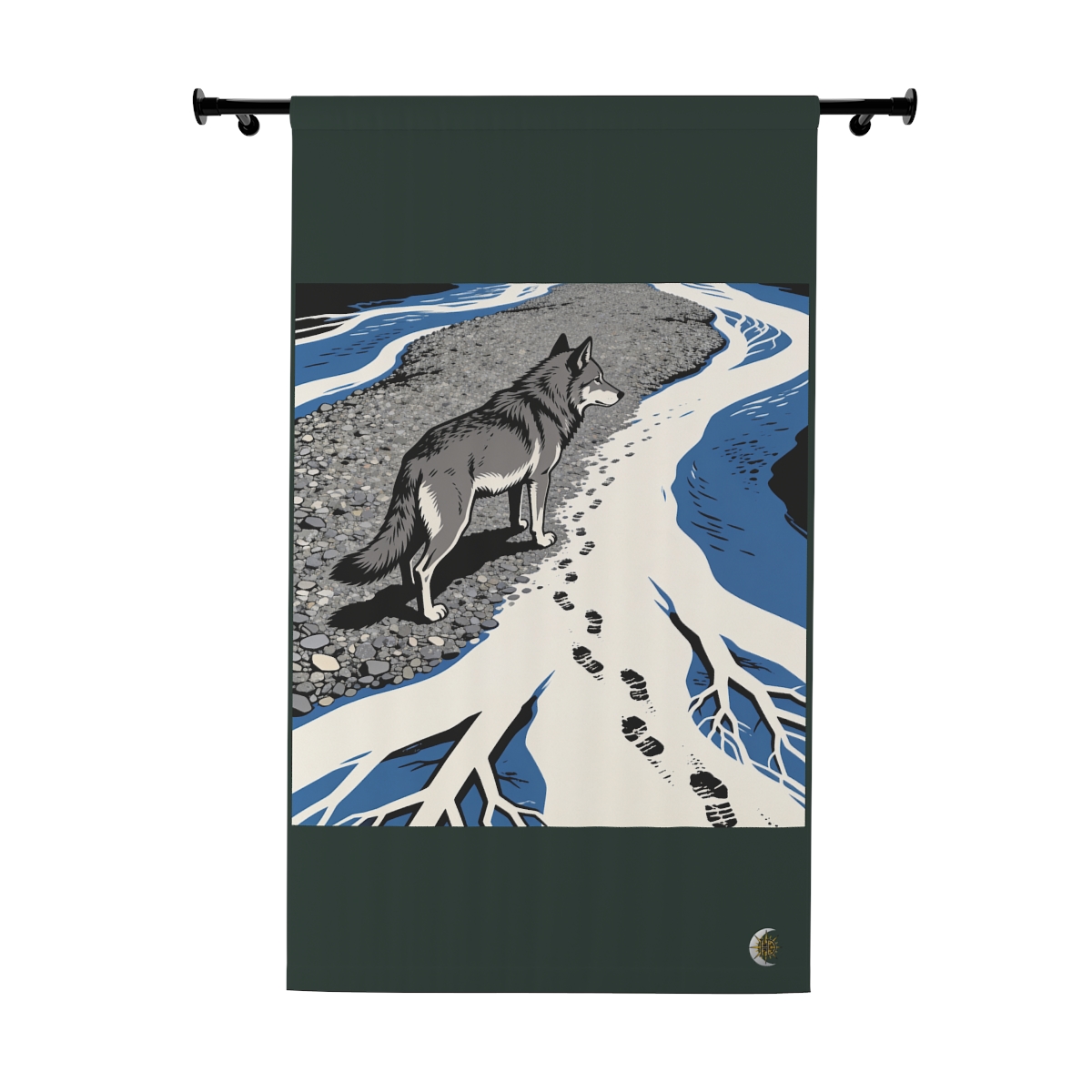 Original Art 923 Blackout Window Curtain Panel