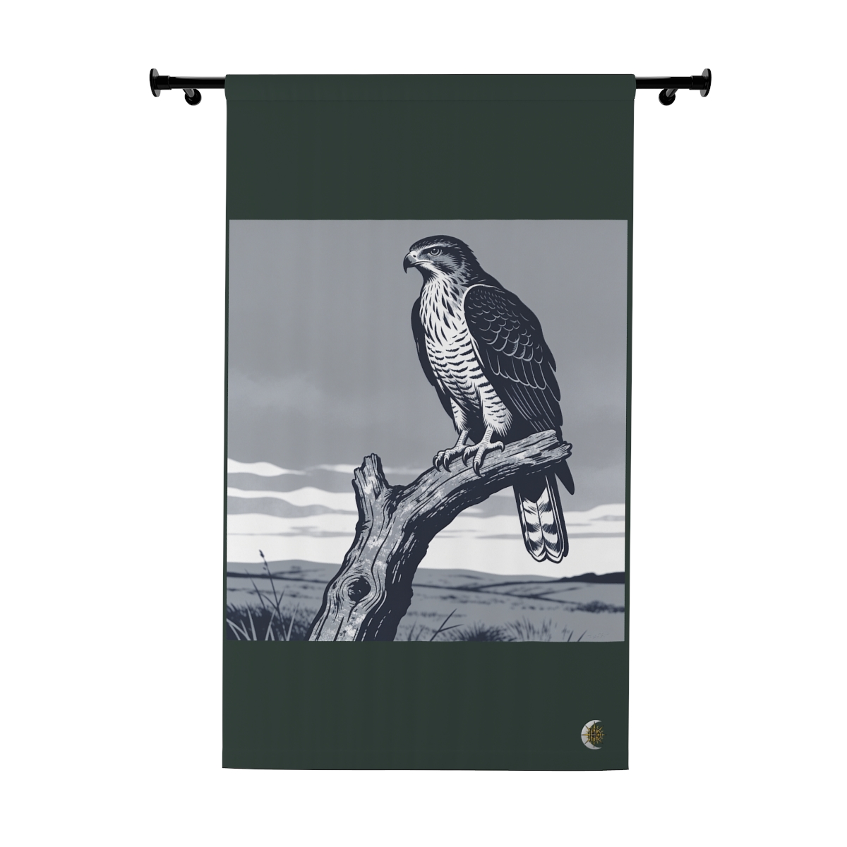 Original Art 563 Blackout Window Curtain Panel