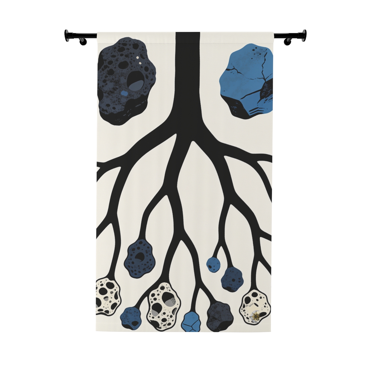 Original Art 576 Blackout Window Curtain Panel
