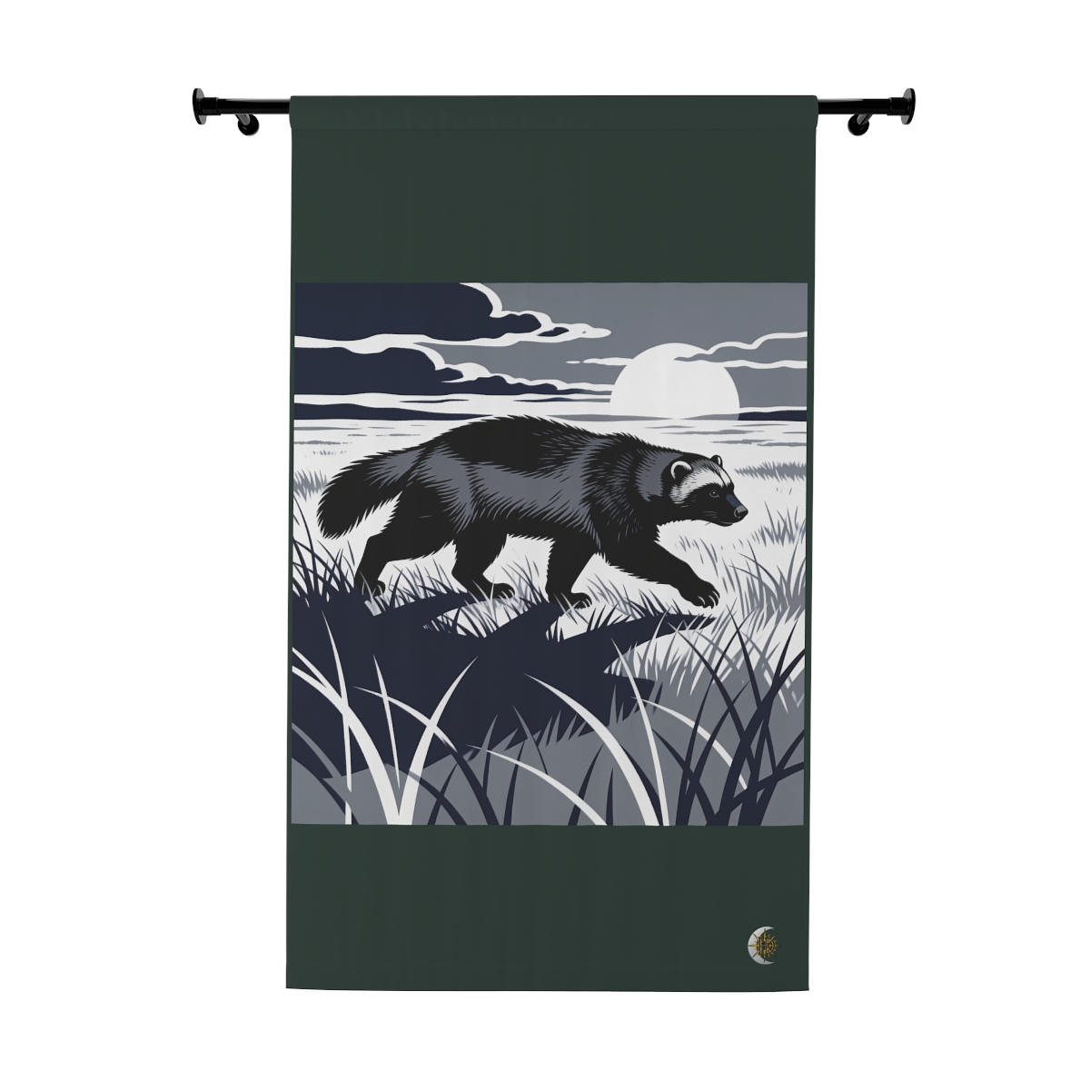 Original Art 577 Blackout Window Curtain Panel
