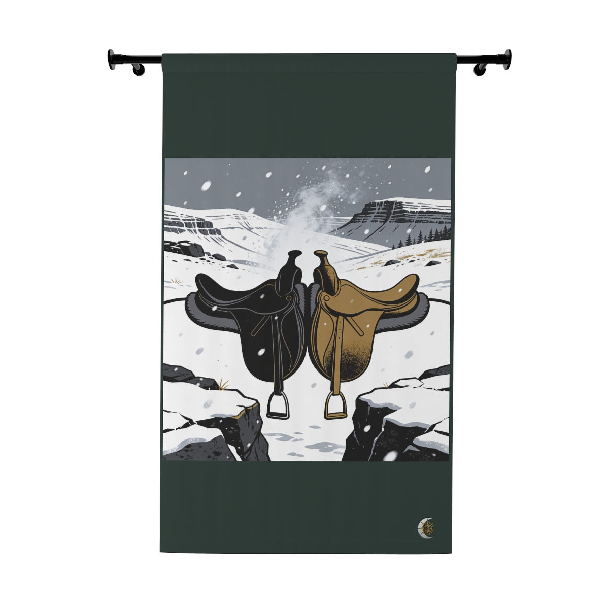 Original Art 580 Blackout Window Curtain Panel