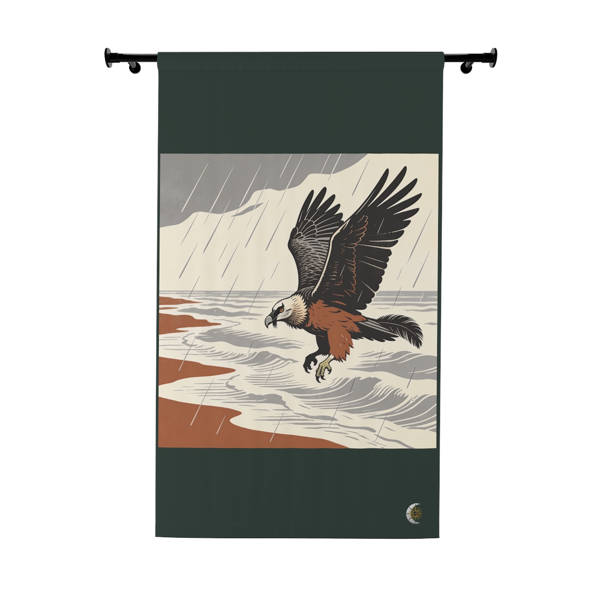 Original Art 594 Blackout Window Curtain Panel