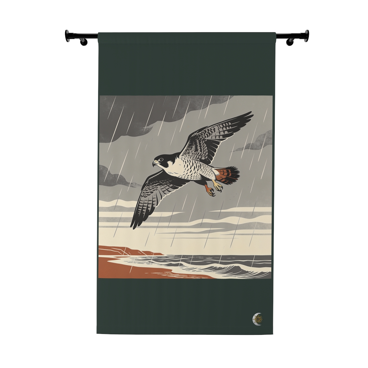 Original Art 634 Blackout Window Curtain Panel